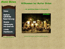 Tablet Screenshot of mutter-birken.de